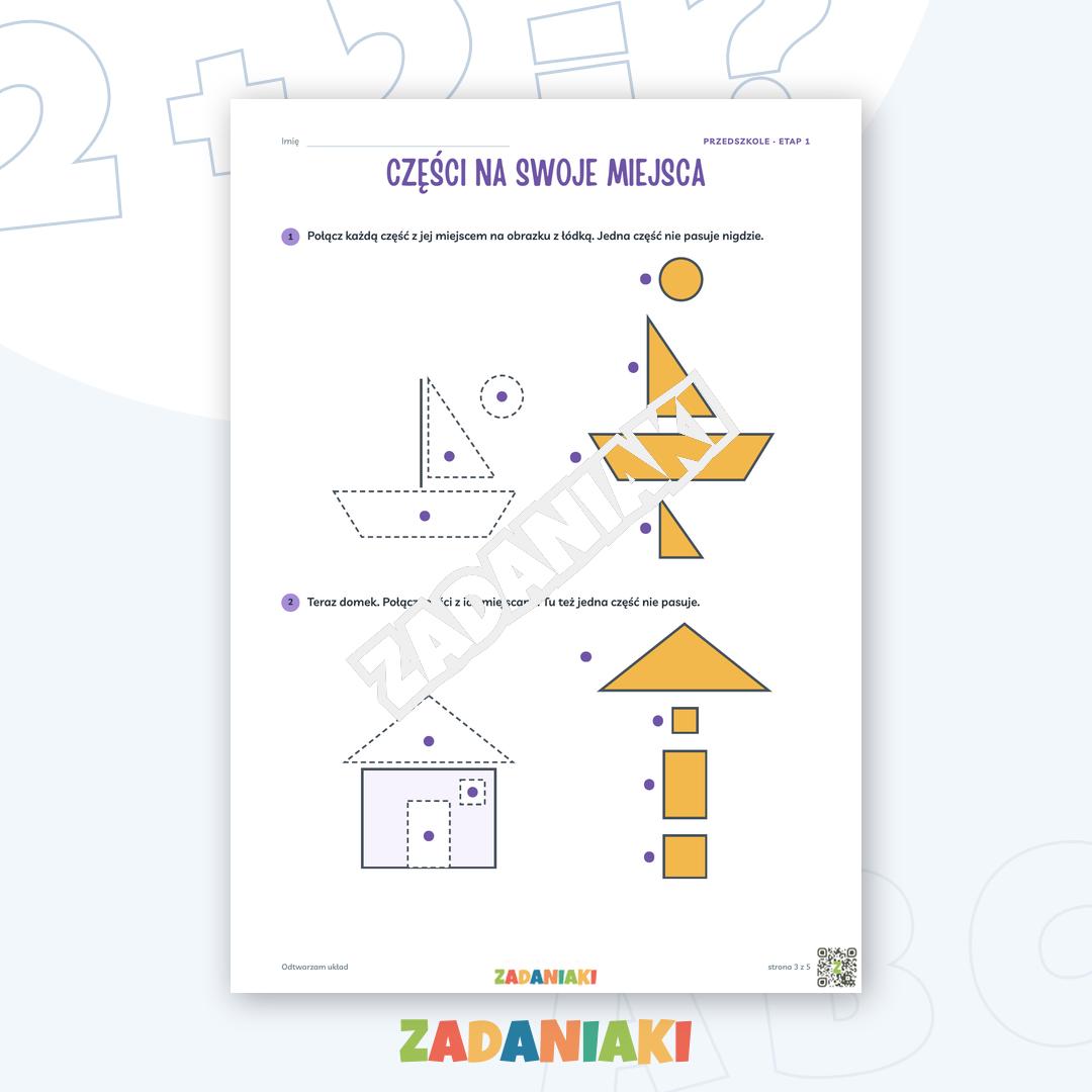 Zeszyt ćwiczeń – Odtwarzam układ — podgląd 3