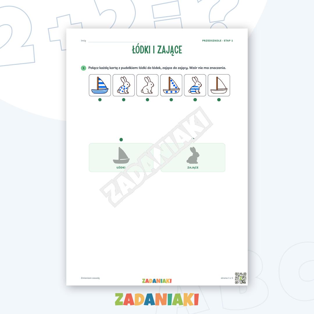 Zeszyt ćwiczeń – Zmieniam zasadę